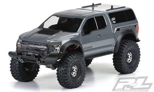 Pro-Line 2017 Ford F-150 Raptor Crawler Clear Body: TRX-4 (12.8" WB)
