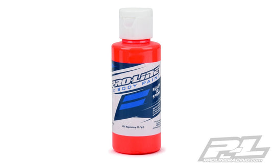 Pro-Line RC Body Paint: Fluorescent Red (60ml)