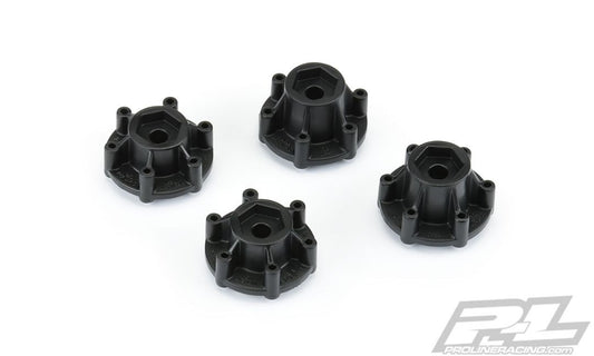 Pro-Line Plastic Hex Adapters: 6x30 to 12mm SC