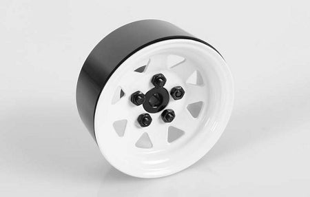 RC4WD 5 Lug Wagon 1.9" Beadlock Wheels (White)