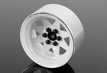 RC4WD 6 Lug Wagon 2.2" Beadlock Wheels (White)