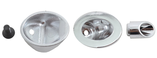 RPM Scale Side Exit Mock Exhaust Tips (Chrome)
