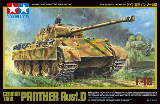 Tamiya 1/48 German Tank Panther Ausf D Model Kit