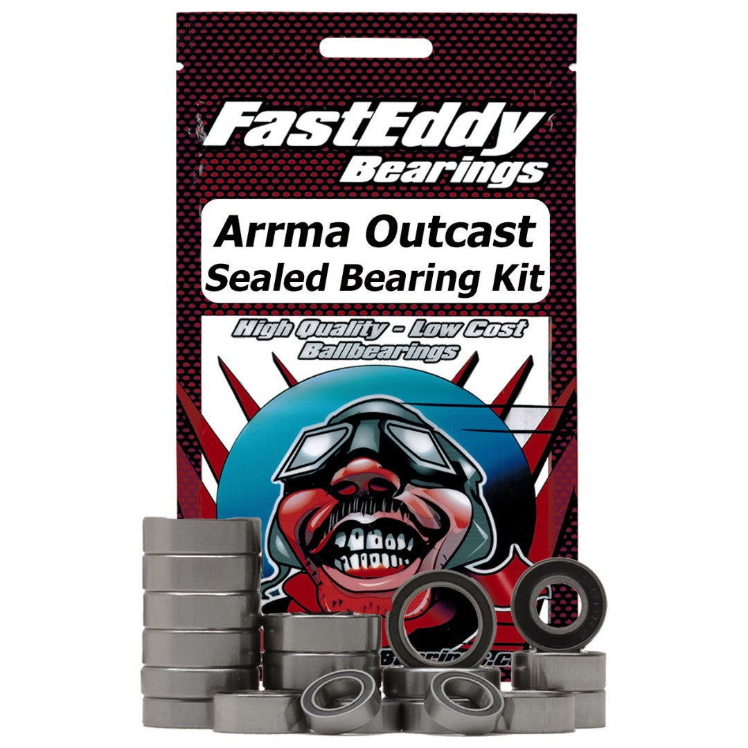 Fast Eddy Sealed Bearing Kit: Arrma Outcast 6S