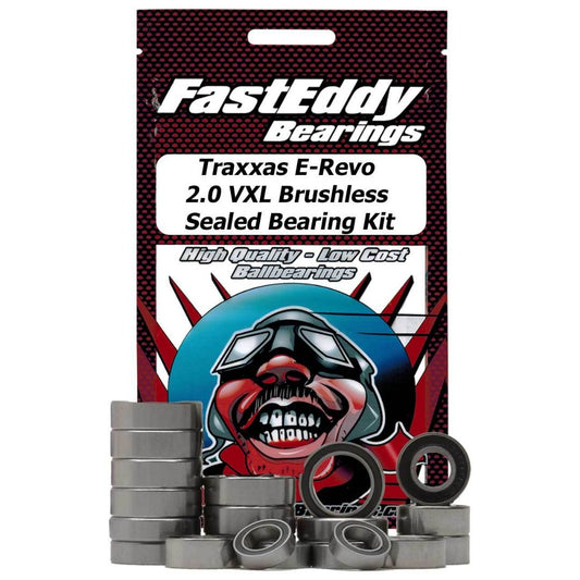 Fast Eddy Sealed Bearing Kit: Traxxas E-Revo 2.0
