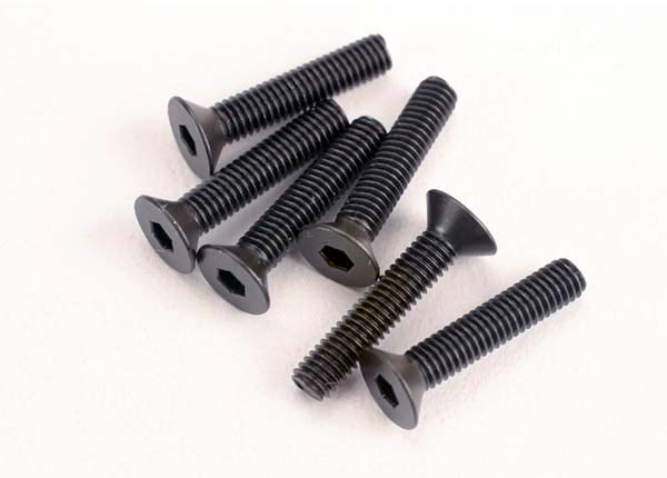 Traxxas CS Machine Screws: M3x15mm (6)