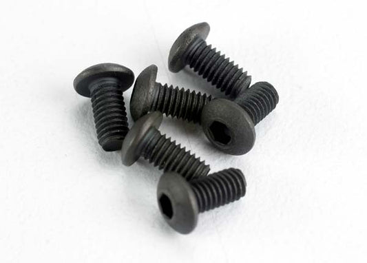 Traxxas Button Head Screws: M3x6mm (6)