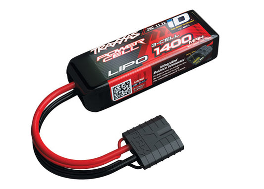 Traxxas 3S 11.1V 1400mAh 3S 25C LiPo Battery iD Connector
