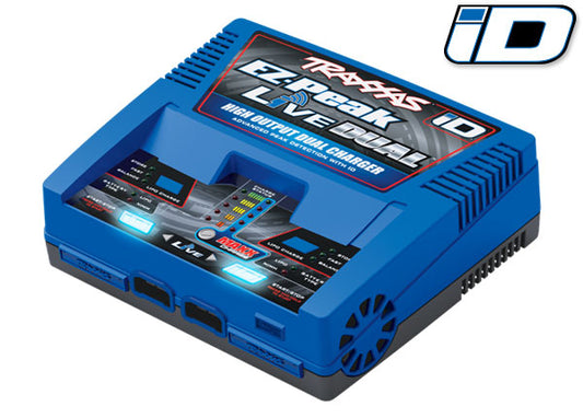 Traxxas EZ-Peak Live Dual 200W NiMH/LiPo Charger with iD