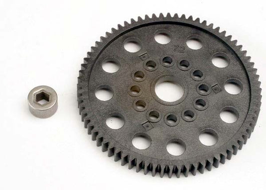 Traxxas Spur Gear w/Bushing: 32P (72T)