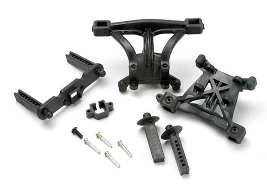 Traxxas Front/Rear Body Mounts w/Posts & Pins: Revo