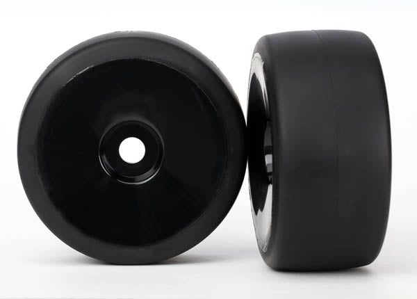 Traxxas XO-1 Rear Tire w/Dish Wheels(Black)