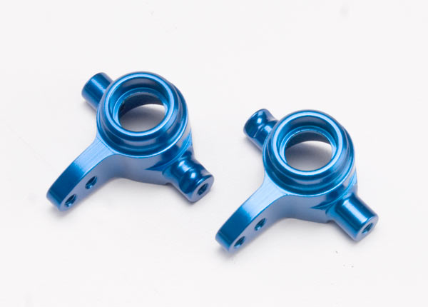 Traxxas Aluminum Steering Blocks 6061-T: Blue