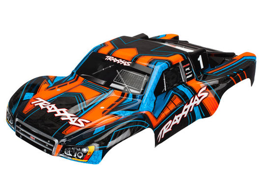 Traxxas Slash 4X4 Body (Orange/Blue) Complete