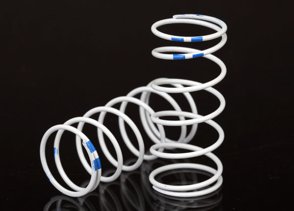 Traxxas Progressive GTR Shock Springs: Long 0.892 rate (Blue)
