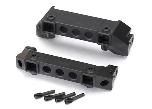 Traxxas Front and Rear Bumper Mounts w/Screw Pins: TRX-4