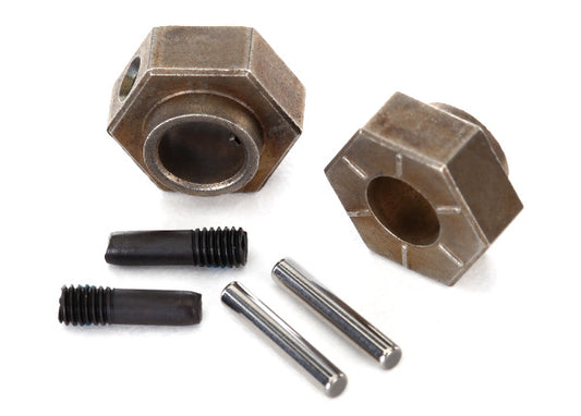 Traxxas Steel Wheel Hubs w/stub axle pins: 12mm (TRX-4)