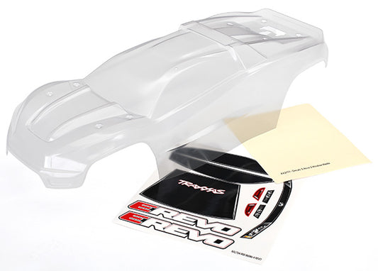 Traxxas Body Clear/Trimmed/Decal Sheet: E-Revo 2.0