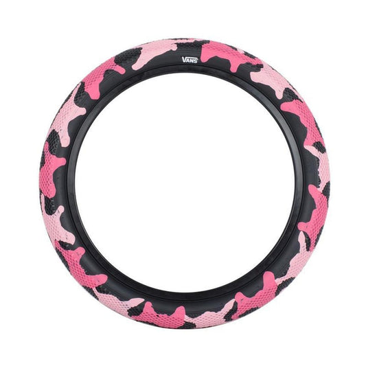 Cult X Vans Tire 12x2.20” (Pink Camo/Black)