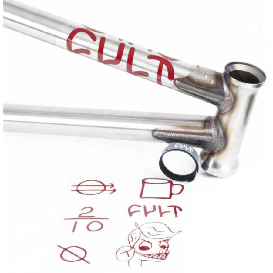 Cult BMX Frame (Corey Walsh) - Raw