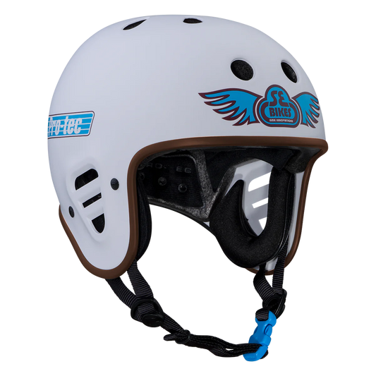 SE Helmet Pro-Tec Retro: Medium (White)