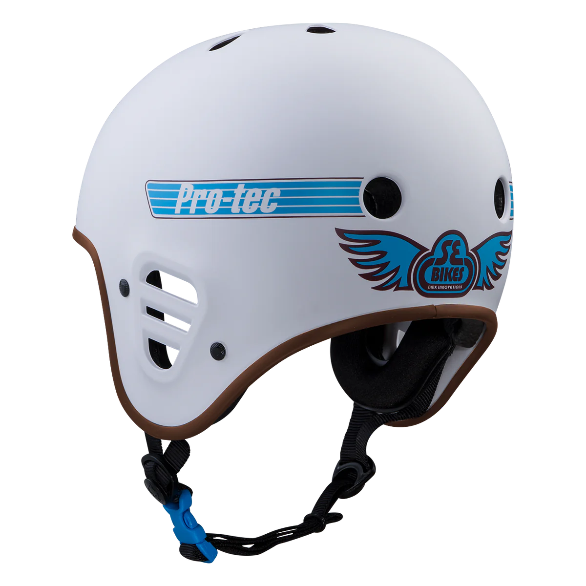 SE Helmet Pro-Tec Retro: Large (White)