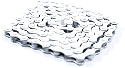 KMC S1 Chain Single Speed 1/8'' 112L: White